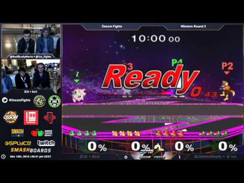 OF - mYi | Ice + SchlimmShady Vs. ZCK + Etril - Winners Round 2 - Melee Doubles