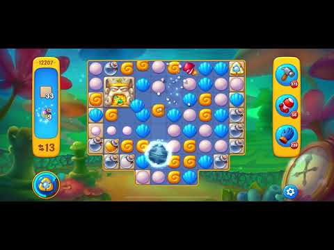 Fishdom level 12207 no boosters フィッシュダム ノーマル