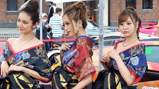 NSR YOKOHAMA AUTO SHOW 2021 近藤みやび(@miyabi_kondo)さん 央川かこ(@kako_6717)さん 安田七奈(@nana_yasuda72)さん レースクイーン