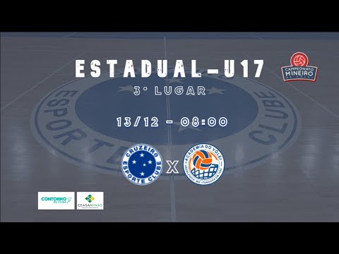U17 - CRUZEIRO X ACADEMIA DO VOLEI - 3° LUGAR - ESTADUAL
