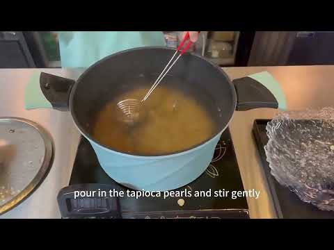Master the Art of Slow-Cooked Tapioca Pearls: A Step-by-Step Guide to Perfect Bubble Tea