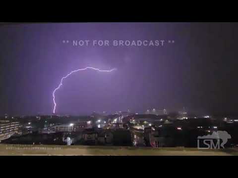 05-04-2024 Fort Worth, TX  - 4 minutes of constant lightning strikes