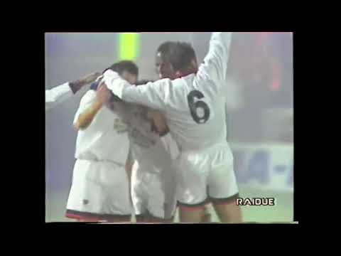 La cavalcata del Cagliari fino alle semifinali nell'edizione 93-94 della Coppa Uefa.
