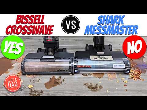 Bissell CrossWave OmniForce 3882 vs Shark HydroVac MessMaster WD261 Wet Dry Vacuum COMPARISON