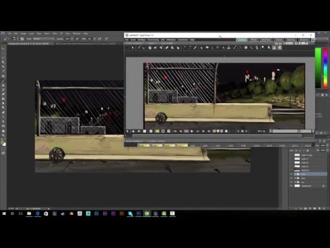 OpenToonz 101:  Creating Parallax Backgrounds in the 3D Space