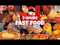 3 HOURS Mukbangers Devouring Too Much FAST FOOD Bigbites Part 3