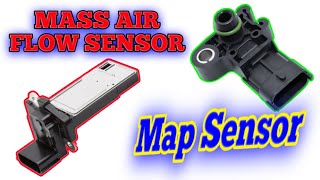 Mass Air Flow Sensor-Map Sensor Location In A 2016-2025 Chevrolet Malibu