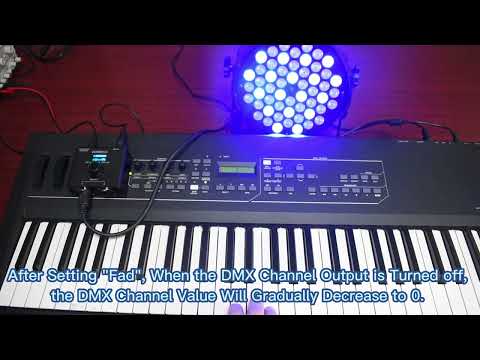 【DOREMiDi】MIDI To DMX Controller New Feature Demo (MTD-1024)