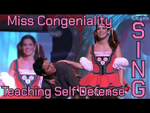 Miss Congeniality - "SING" Teaching Self Defense *Full Scene*