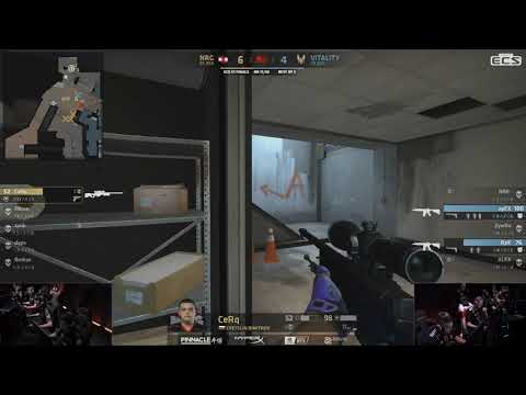 CS:GO - cerq 1v3 vs vitality