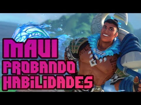 Probando y explicando habilidades de MAUI - SMITE
