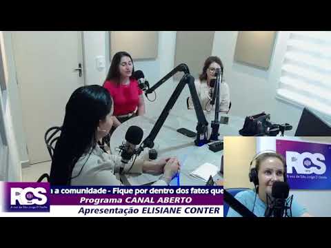 Programa Canal Aberto  Rádio RCS FM de São Jorge D'Oeste