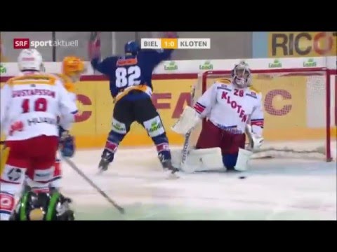 EHC Biel vs. Kloten Flyers (3:2) - 16.10.2015