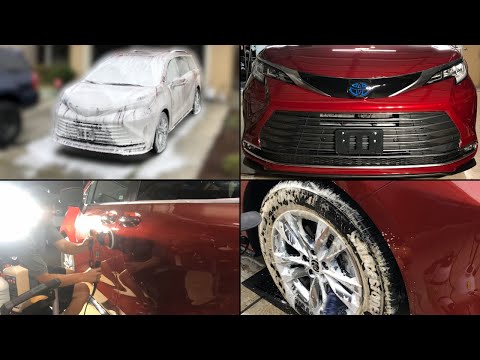 Thumbnail for 2021 Toyota Sienna Satisfying Detail and Coating by Toyota, video, Car, Vehicle, vide
