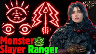 MONSTER SLAYER Ranger Mod Build - Baldur's Gate 3