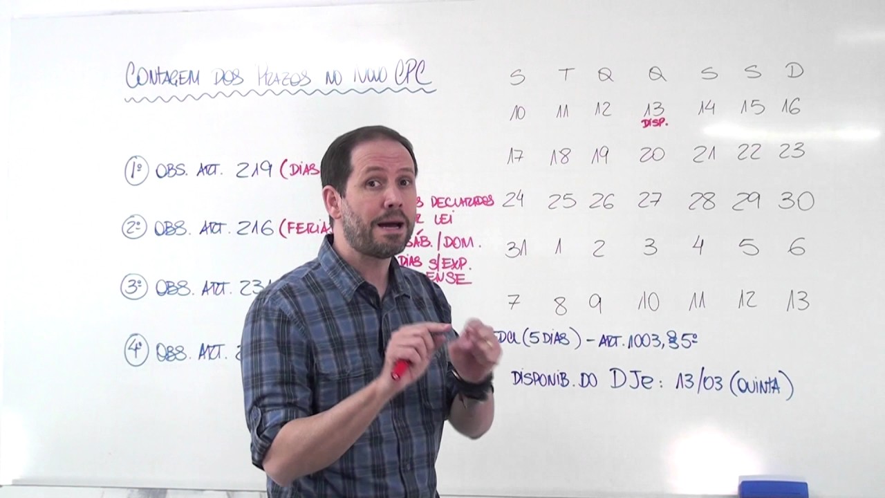 Diálogos sobre o Novo CPC   Prazos Processuais