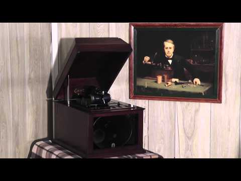 Edison blue amberol cylinder 1544 - Darkies Dream & Darkies Awakening by Fred Van Epps