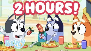 Bluey ULTIMATE Christmas Compilation! 🎄 💙 | 2 HOURS | Full Episodes + MORE Adventures! 💫 | Bluey gameplay video by pdittrich1, 110:59 duration