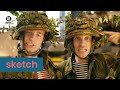 Een secret mission bij de tank | Wesley en Rodney