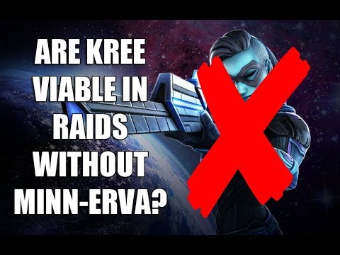 Are Kree Viable in Raids without Minn-Erva? (Ft. Ultimus VI) - Marvel Strike Force
