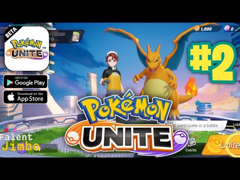 Pokémon UNITE  Moba 5 vs 5 Part 2 - Android/ios Gameplay