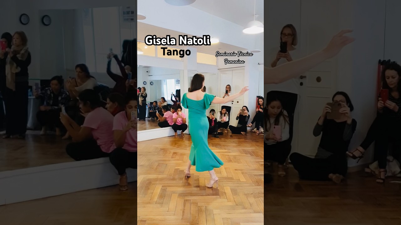 Gisela Natoli. Followers Technique Tango Seminar