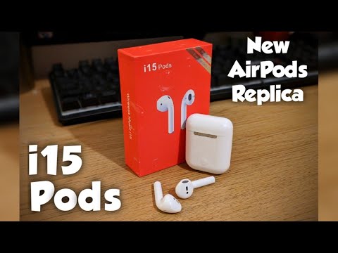 i15 Pods TWS Unboxing and Review (apple's best Airpods Replica of 2021)
