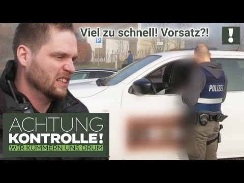 105 km/h bei erlaubten 60! 😨 Pick-Up-Truck fährt GEFÄHRLICH! |2/2| Kabel Eins | Achtung Kontrolle