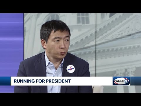 CloseUp: Presidential candidate Andrew Yang advocates universal basic income