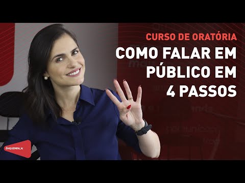 Public speaking course: how to speak in public in 4 steps