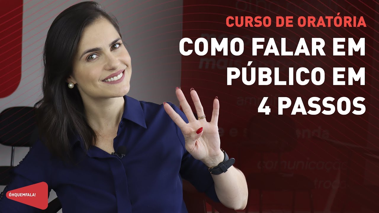 Curso de oratória: como falar em público em 4 passos