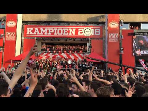 Come on Pee-sjee-vee : Nicolas Isimat-Mirin @ PSV Kampioensfeest 2017-2018 #24