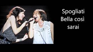 Gianna Nannini &amp; Giorgia - Salvami Testo Lyrics