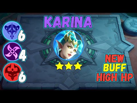 New Buff KARINA with High +HP | KARINA with Abyss Crystal | 6 ASTRO, 6 ABYSS and 4 ASSASSIN