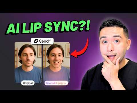 Sendr's New AI Lip Sync Feature is Insane! 🤯