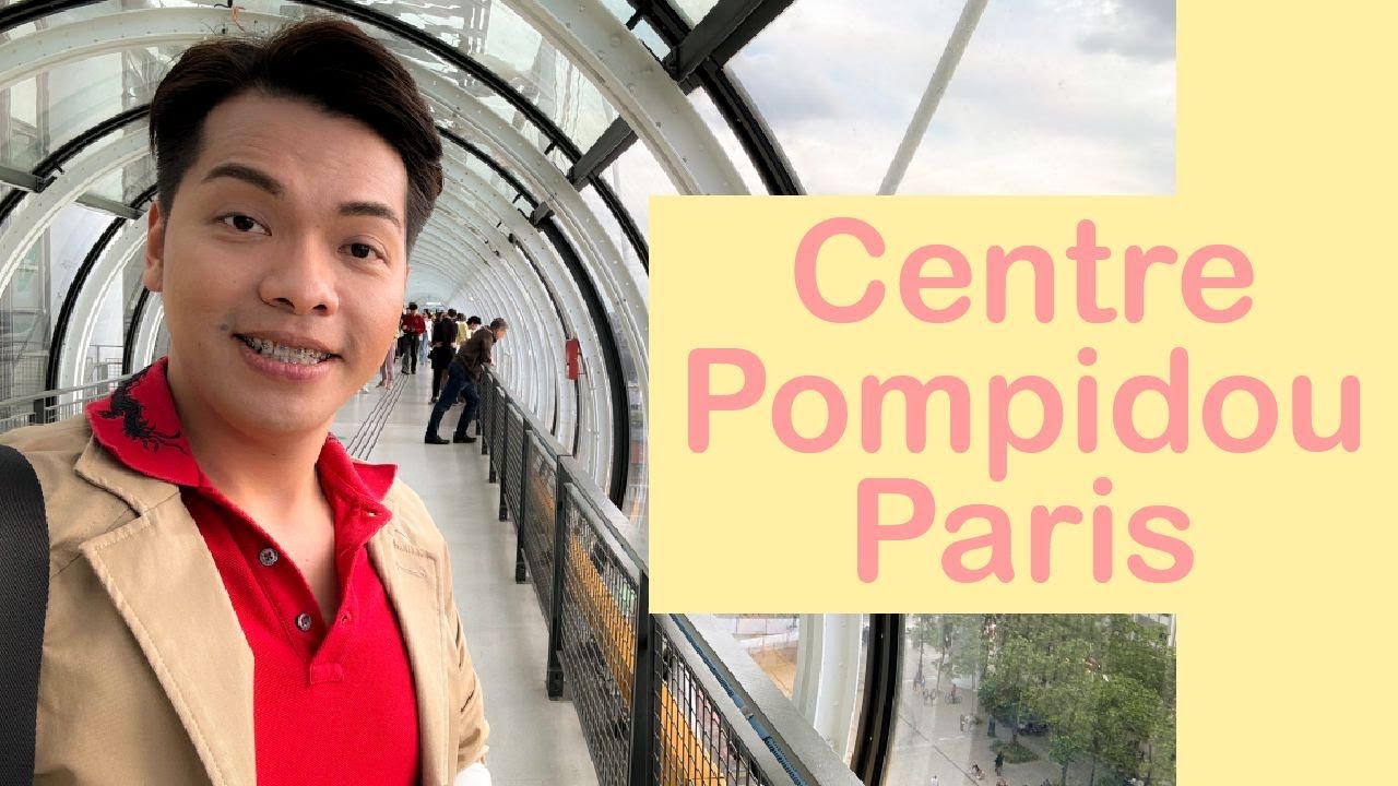 A traveler explores the renowned Pompidou Center in this video.