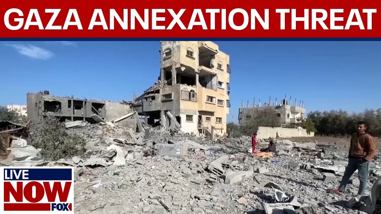 Israeli minister threatens to annex parts of Gaza | LiveNOW from FOX
