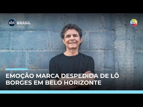 Fãs se despedem do cantor e compositor Lô Borges em Belo Horizonte  | #SBTBrasil