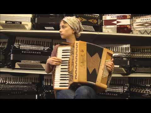 SALTCLE3572CW - NEW Cherry Saltarelle Cleggan Piano Accordion LMM 35 72 $6499