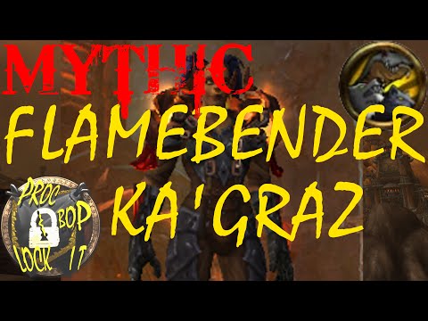 Blackrock Foundry - Mythic Flamebender Ka'graz (Beast Mastery Hunter PoV) [Guild First]