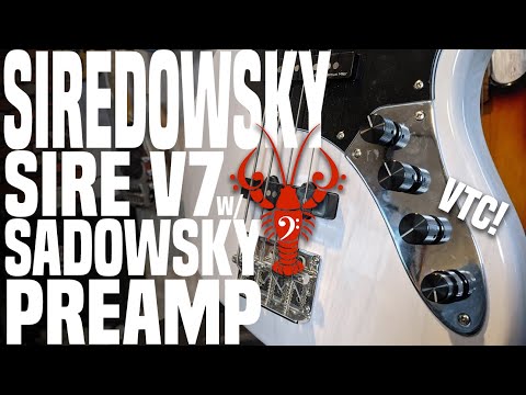 Sire V7 Vintage w/ Sadowsky Preamp + VTC - THIS is Marcus Miller! - LowEndLobster Fresh Look