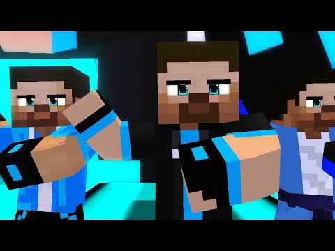 GanGnam Style dance // Minecraft Animation //