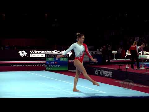 STEINGRUBER Giulia (SUI) - 2019 Artistic Worlds, Stuttgart (GER) - Qualifications Floor Exercise