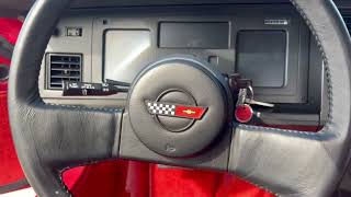 1984 Chevrolet Corvette Inside Look