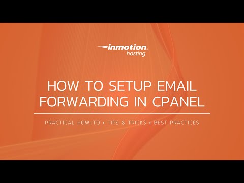 How to Setup an Email Forwarder in cPanel & Webmail – InMotion Hosting ...