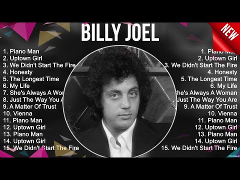 Billy Joel Top Greatest Hits Playlist 💛💛 Best Songs Of All Time