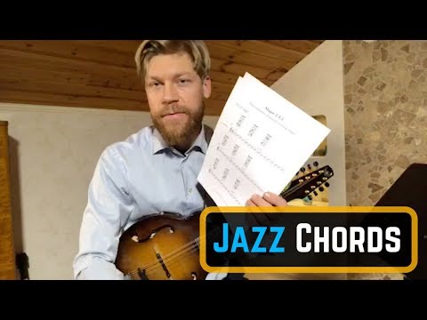 Jazz Mandolin Chords  - Live Lesson with Free Download