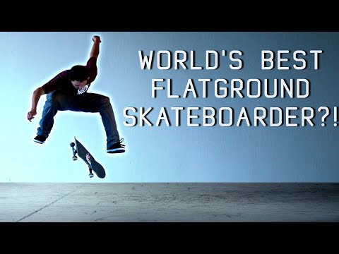 World's Most Tech Flatground Skateboarder?! (Jonny Giger)