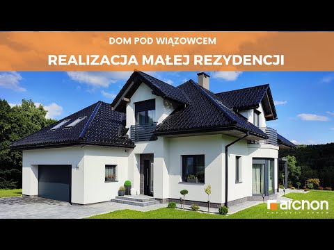 Dom pod wiązowcem – Realizacja małej rezydencji I ARCHON+ Projekty Domów