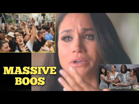 WALK OFF! Meghan MASSIVELY BOOED By Angry Crowd At The 45th Sport Emmy Award As She Came UNInvited